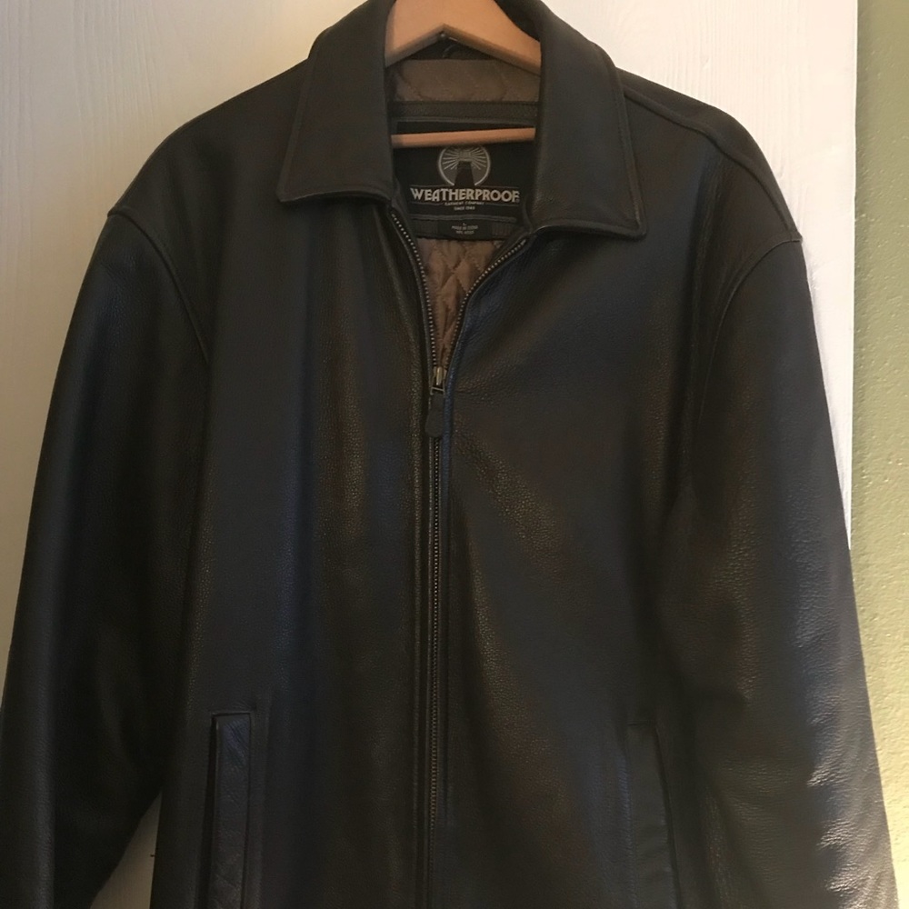 Men’s leather jacket